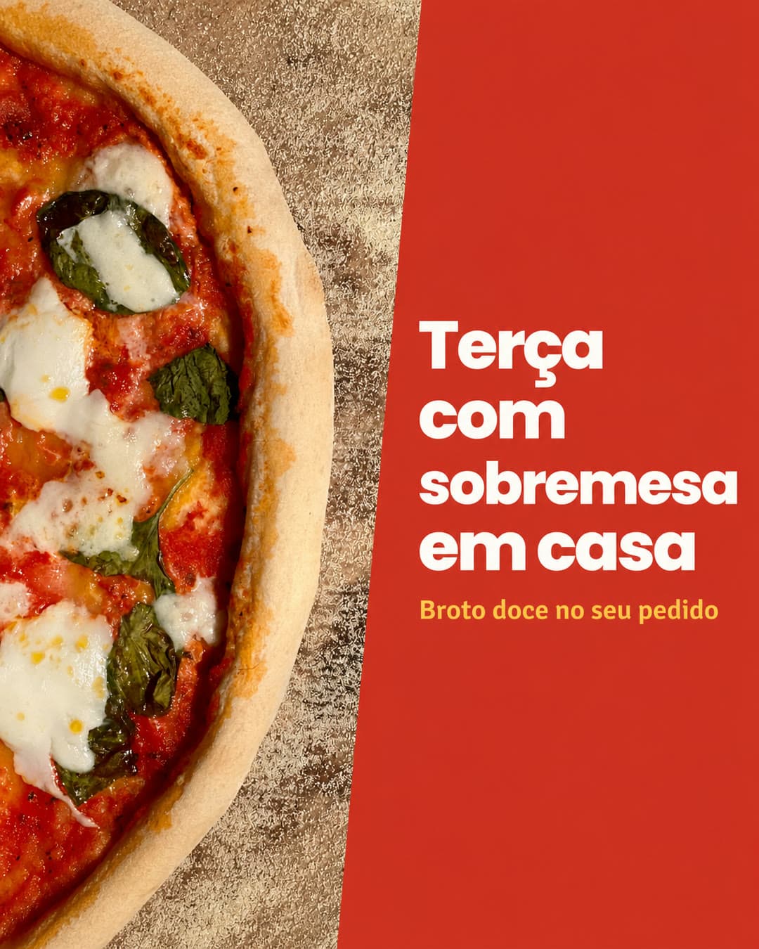 Stories: Terça com sobremesa em casa