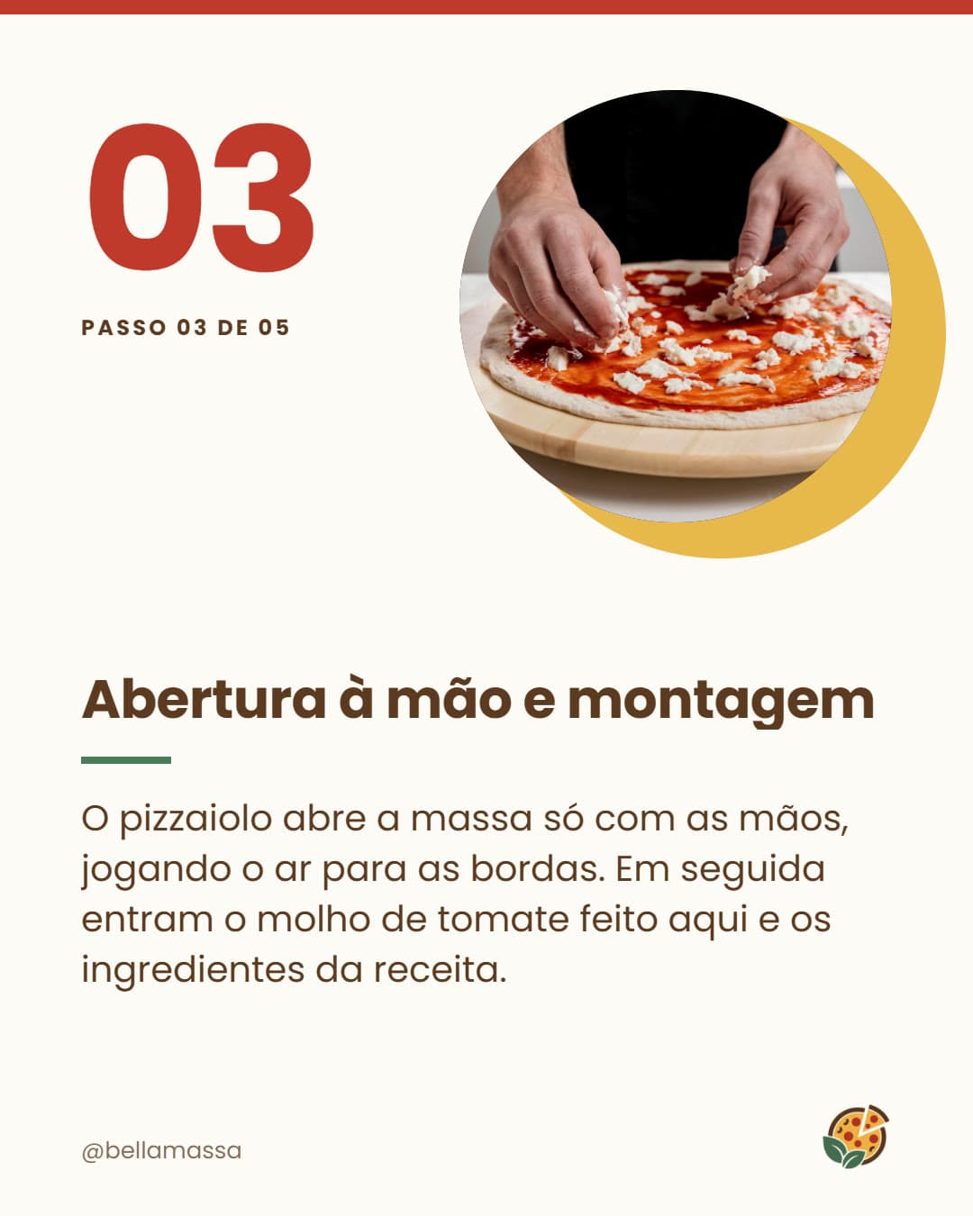 Passo 3: abertura à mão e montagem